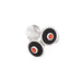 Boutons de manchette CARTIER - Boutons de manchette en argent sterling avec onyx corail 58 Facettes G13667