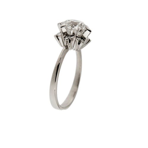 Bague 50 Bague solitaire avec diamant 58 Facettes 33443