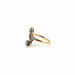 Bague 53 Bague Toi et Moi Or Jaune Diamants 58 Facettes 90-GS354F9