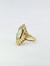 Bague 53 Bague marquise or jaune opale diamants 58 Facettes J393