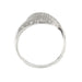 Bague 53 Bague bandeau avec diamants 58 Facettes 33708