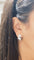 Boucles d'oreilles Boucles d'oreilles en or blanc, saphirs et diamants 58 Facettes 32747