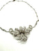 Collier Exceptionnel collier en or forme florale diamants 58 Facettes