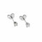 Boucles d'oreilles Boucles d'oreilles point lumineux avec diamants 58 Facettes 418