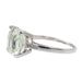 Bague 55.5 Mauboussin Bague Petit visage d'Amour Or blanc Prasiolite 58 Facettes 3319595CN