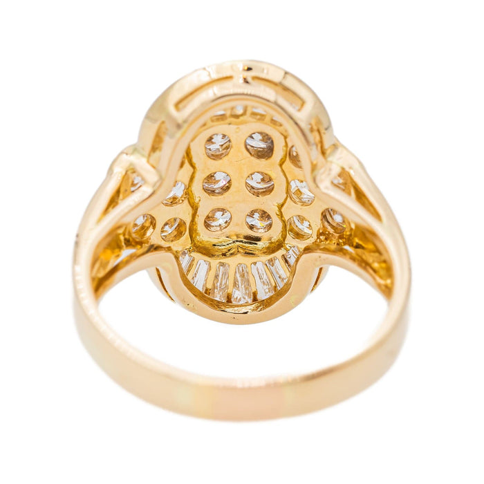 Bague 58 Bague Cocktail Or jaune Diamant 58 Facettes 3124123CN