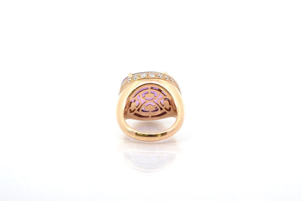 Bague Bague Bulgari Sassi amethyste et diamants en or 58 Facettes 25943