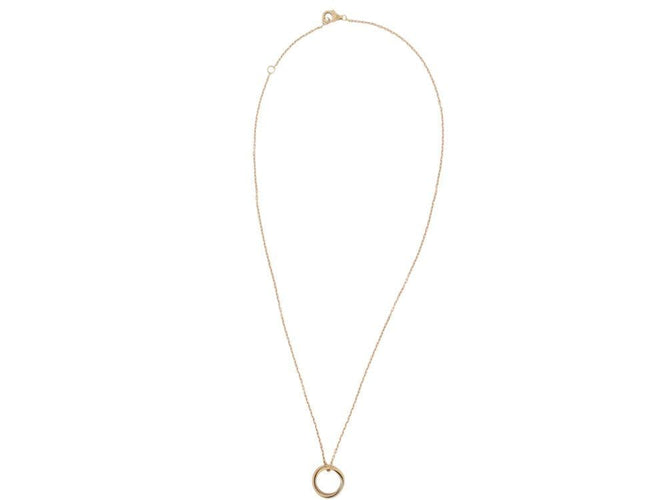 Collier collier CARTIER trinity mini pendentif 3 anneaux ors 18k 58 Facettes 269166