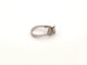 49 bague solitaire diamant 0.76ct t49 or blanc 18k 6.9 gr + anneau 58 Facettes 265666