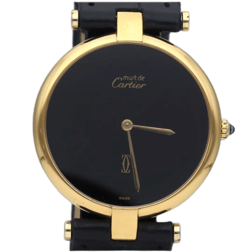 Montre Cartier Montre Must De Cartier Vermeil 58 Facettes MT43092