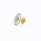 Boucles d'oreilles Boucles d'oreilles diamants nacre platine et or jaune 58 Facettes