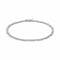 Bracelet Tennis Or blanc Diamant