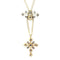 Pendentif Éclat divin : pendentif croix en or des années 1730 58 Facettes 20240-0285