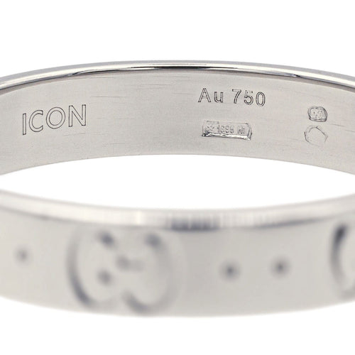 Bague 61.5 Gucci Bague Fine Icon Or blanc 58 Facettes 4073611CN