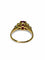 Bague 56 Bague or jaune rubis 2,19 cts et diamants 58 Facettes 48101