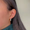 Boucles d'oreilles Boucles d'oreilles Dormeuses - Or, Platine & Diamants 58 Facettes 250342R