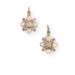 Earrings Gold Sleeper Earrings Pearls Diamonds 58 Facettes