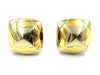 BVLGARI earrings. "Pyramid" collection, 2 18K gold earrings 58 Facettes