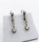 Boucles d'oreilles Dormeuses art deco or blanc 18k platine et diamants taille ancienne (circa 1930) 58 Facettes A05475