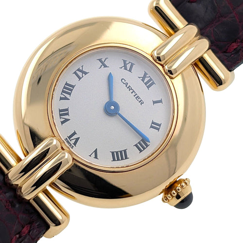Montre Cartier Colisée Full Set 18k Gold also called Rivoli Ref 1985 58 Facettes