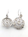 Boucles d'oreilles Boucles d'oreilles en or blanc et diamants 58 Facettes