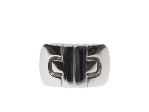 Bague 50 Bague Bvlgari Parentesi en or blanc 58 Facettes 27581