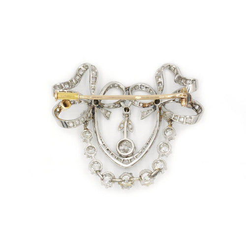 Broche Broche - Or, Platine et diamants 58 Facettes 240186R