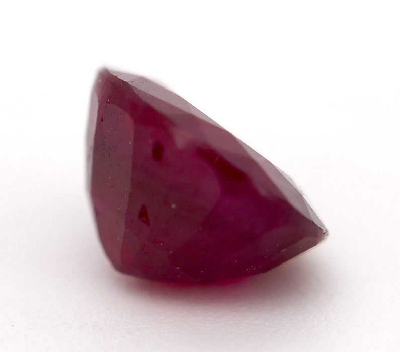 Gemstone Rubis non chauffé 0.62cts certificat ALGT 58 Facettes