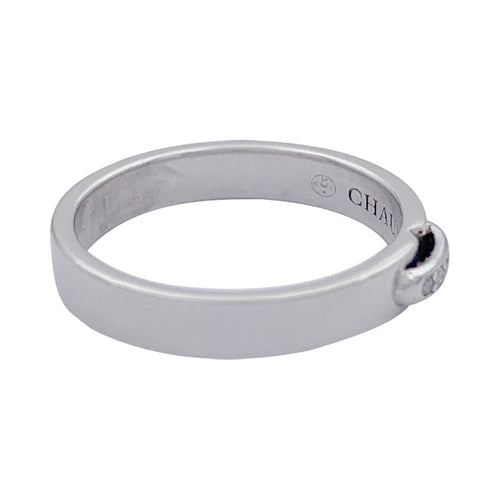 Bague Chaumet , "Liens", platine, diamants.