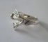 Bague vintage Arthus BERTRAND Le Canard argent et or