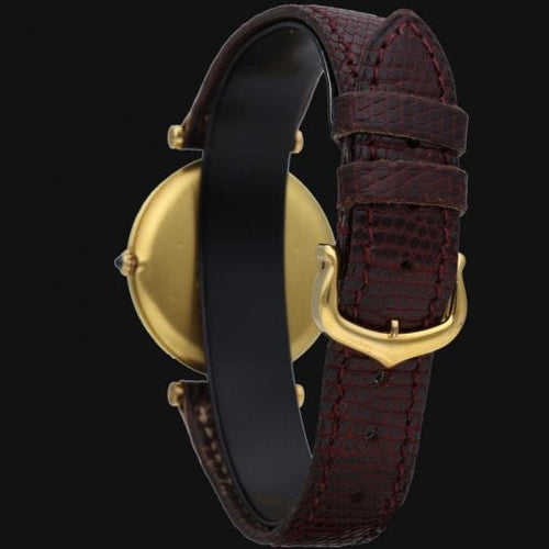 Montre Cartier Montre Must De Cartier Vermeil 58 Facettes MT44365