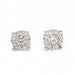 Boucles d'oreilles Boucles d'oreilles rosace en or avec diamants 58 Facettes D363095CG