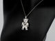 Pendentif Chopard - Pendentif Happy Diamonds Teddy Bear en or jaune 18k et diamants 58 Facettes 4142