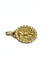 Pendentif MÉDAILLE en or champagne de la VIERGE 58 Facettes