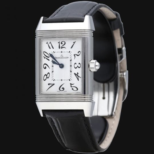Montre Jaeger Lecoultre Montre Reverso Classic Medium Duetto 58 Facettes MT43595