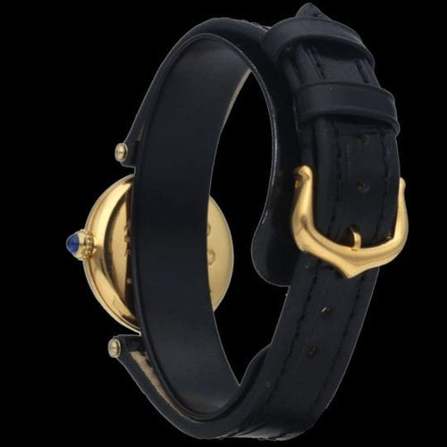 Montre Cartier Montre Must De Cartier Vermeil 58 Facettes MT44293