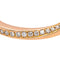 Bague 49 Bague Demi alliance Or rose Diamant 58 Facettes 4878365CN