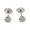 Boucles d'oreilles Boucles d'oreilles  Puces Or blanc Diamant 58 Facettes 4870153CN