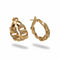 Boucles d'oreilles Cartier - Boucles d’Oreilles Bergame - Or Jaune et Diamants 58 Facettes 1.0001077/1