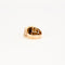 Bague 55 Bague Tank or rose diamant 58 Facettes
