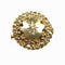 Broche Broche or jaune et perle 58 Facettes