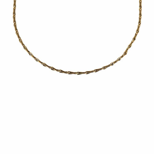 Chaîne en or jaune à maille fantaisie