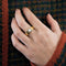 Bague 53 BAGUE STYLE CHEVALIERE DIAMANT 58 Facettes 31200031