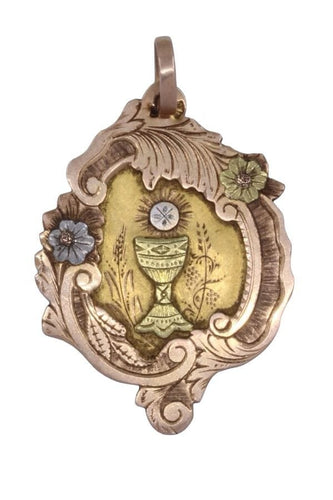Pendentif MÉDAILLE CALICE NAPOLÉON III 58 Facettes 087211