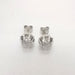 Boucles d'oreilles Boucles d'oreilles or blanc et diamant 58 Facettes