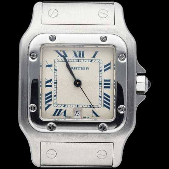 Montre Cartier Montre Santos Galbee 58 Facettes MT40853