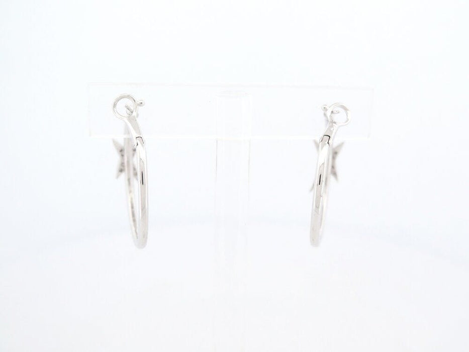 Boucles d'oreilles boucles d'oreilles MAUBOUSSIN creoles mes nuances a toi or blanc diamants 58 Facettes 261384