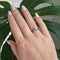 Bague 51 Bague Marguerite Or et Diamants circa 1900 58 Facettes 300-2