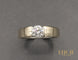 Bague 50 Bague Jonc Signée FRED Diamant ~0.50 ct 58 Facettes A10907