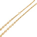 Collier Collier or jaune, grains de café. 58 Facettes 33970